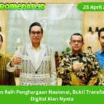 Medan raih penghargaan nasional 2026 atas inovasi layanan digital, bukti komitmen pemkot memperkuat pelayanan publik modern.