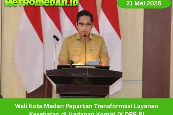 Wali Kota Medan Rico Waas paparkan transformasi layanan kesehatan kepada Komisi IX DPR RI untuk memperkuat akses dan kualitas layanan warga.