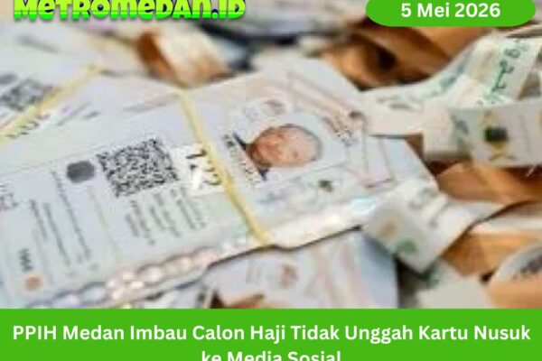 PPIH Medan ingatkan calon haji agar tidak mengunggah Kartu Nusuk ke media sosial demi menjaga data pribadi dan kelancaran ibadah.