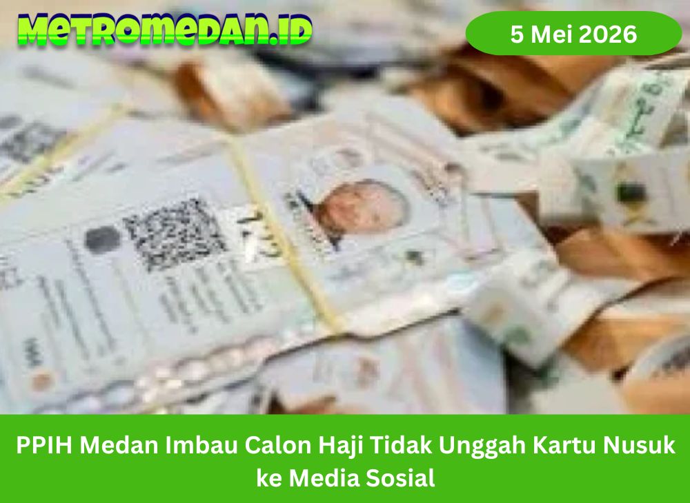 PPIH Medan ingatkan calon haji agar tidak mengunggah Kartu Nusuk ke media sosial demi menjaga data pribadi dan kelancaran ibadah.