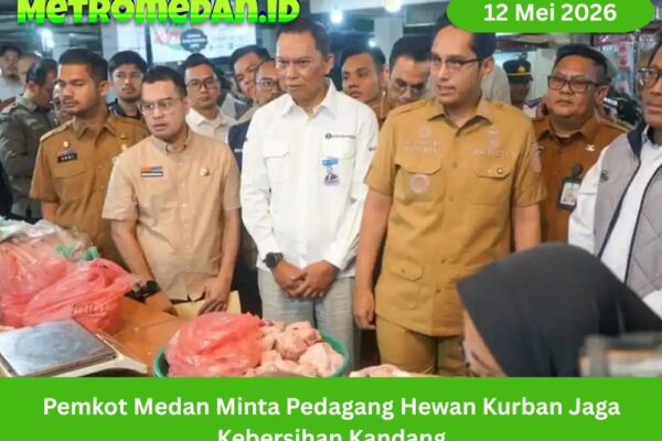 Pemkot Medan mengimbau pedagang hewan kurban menjaga kebersihan kandang dan kesehatan ternak agar pelaksanaan Idul Adha berjalan aman.