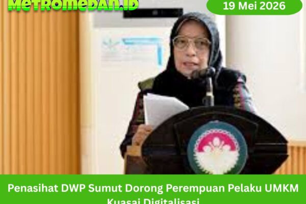 Penasihat DWP Sumut mendorong perempuan pelaku UMKM menguasai digitalisasi agar usaha berkembang, pasar meluas, dan daya saing meningkat.