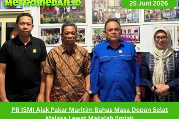 PB ISMI mengajak pakar maritim menulis makalah ilmiah untuk membahas masa depan Selat Malaka, mulai dari ekonomi biru hingga keberlanjutan kawasan.