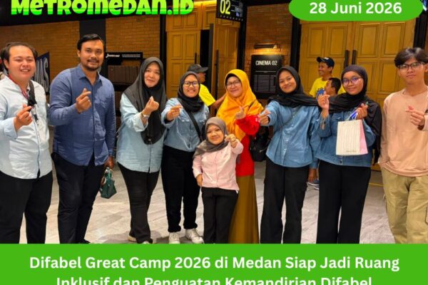 Difabel Great Camp 2026 di Medan kembali digelar sebagai kegiatan perkemahan inklusif bagi penyandang disabilitas. Acara ini menekankan kemandirian, kreativitas, dan kesetaraan sosial.