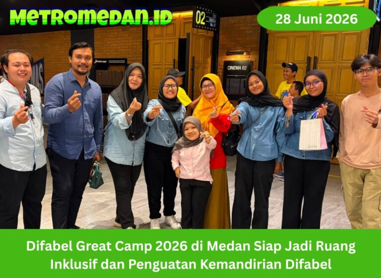Difabel Great Camp 2026 di Medan Siap Jadi Ruang Inklusif dan Penguatan Kemandirian Difabel
