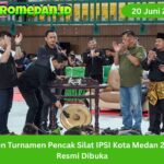 Open Turnamen Pencak Silat IPSI Kota Medan 2026 resmi dibuka sebagai ajang pembinaan atlet muda dan pelestarian budaya bela diri Indonesia.