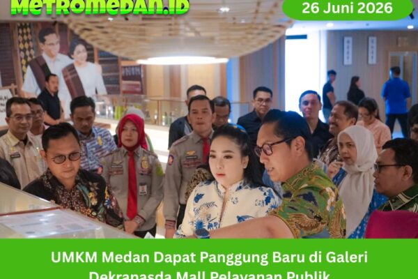 UMKM Medan Dapat Panggung Baru di Galeri Dekranasda Mall Pelayanan Publik