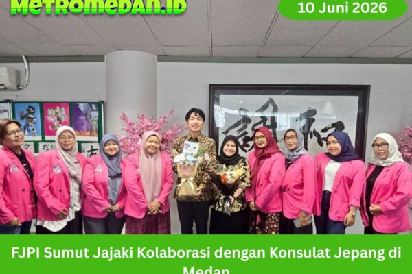 FJPI Sumut menjajaki kerja sama dengan Konsulat Jepang di Medan untuk penguatan jurnalis perempuan, literasi, pemberdayaan, dan budaya.