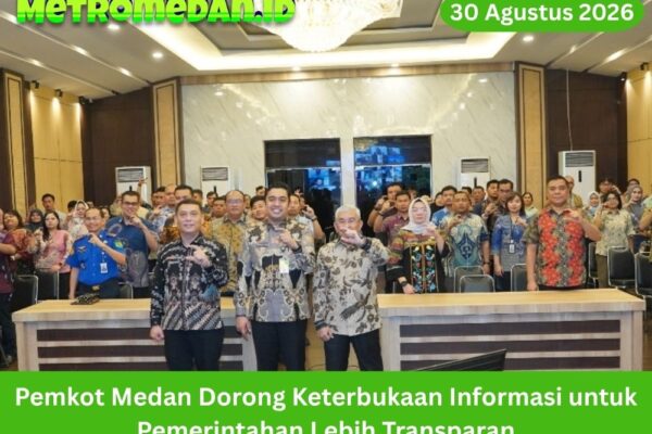 Pemkot Medan memperkuat keterbukaan informasi publik melalui penguatan PPID demi mewujudkan pemerintahan yang lebih transparan dan akuntabel.