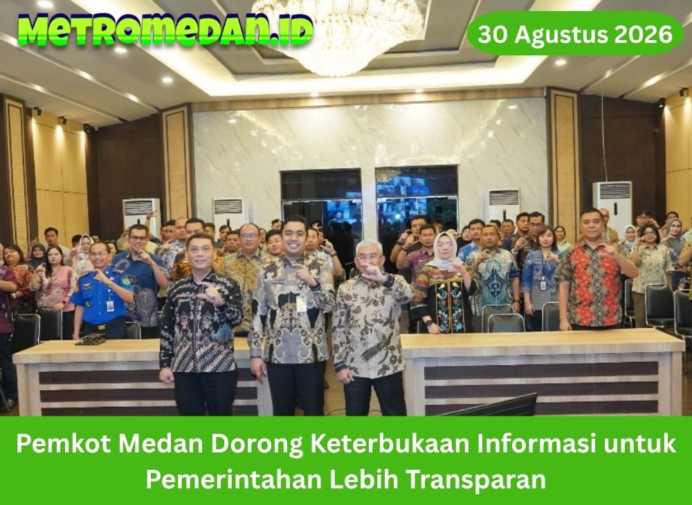 Pemkot Medan memperkuat keterbukaan informasi publik melalui penguatan PPID demi mewujudkan pemerintahan yang lebih transparan dan akuntabel.