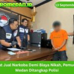 Pemuda di Medan ditangkap polisi usai diduga menjual narkoba demi biaya nikah. Polisi menyita sabu dan puluhan pil ekstasi dari tersangka saat razia.