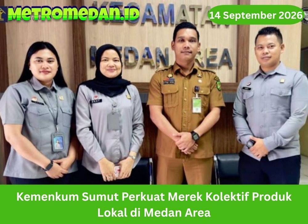 Kemenkum Sumut memperkuat merek kolektif produk lokal di Medan Area untuk memberi perlindungan hukum sekaligus meningkatkan daya saing pelaku usaha.