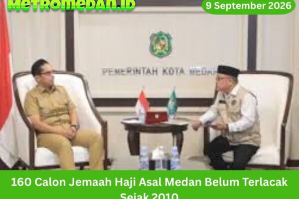 Pemkot Medan menelusuri 160 calon jemaah haji yang belum terlacak sejak 2010 melalui verifikasi data kependudukan serta status pendaftaran resmi haji.